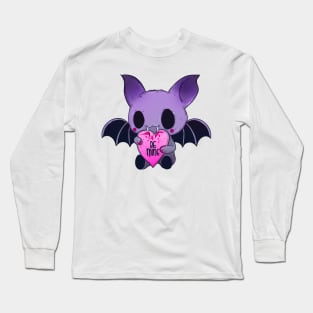 Be mine vampire bat Long Sleeve T-Shirt